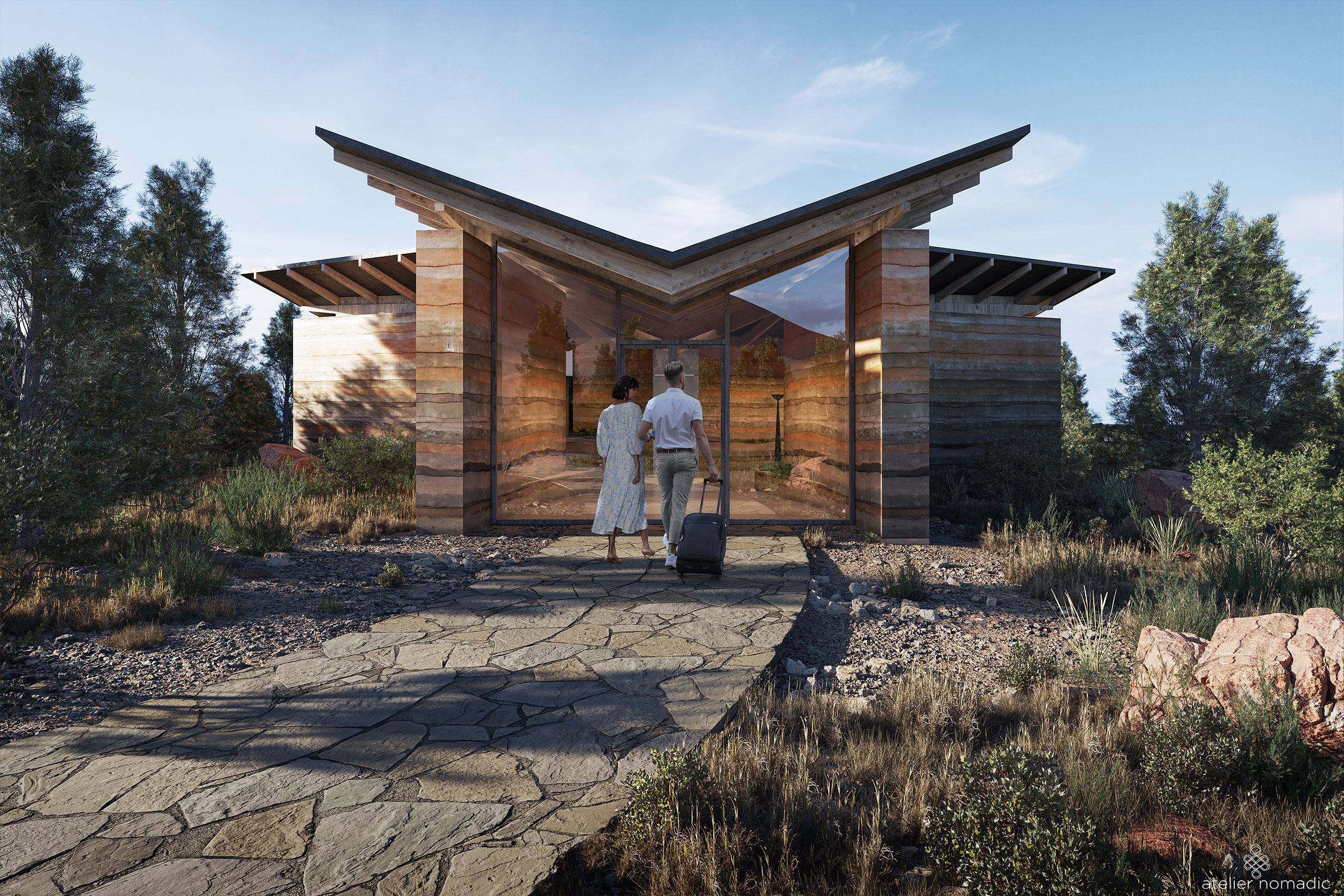 Mountain Lodge, Utah USA