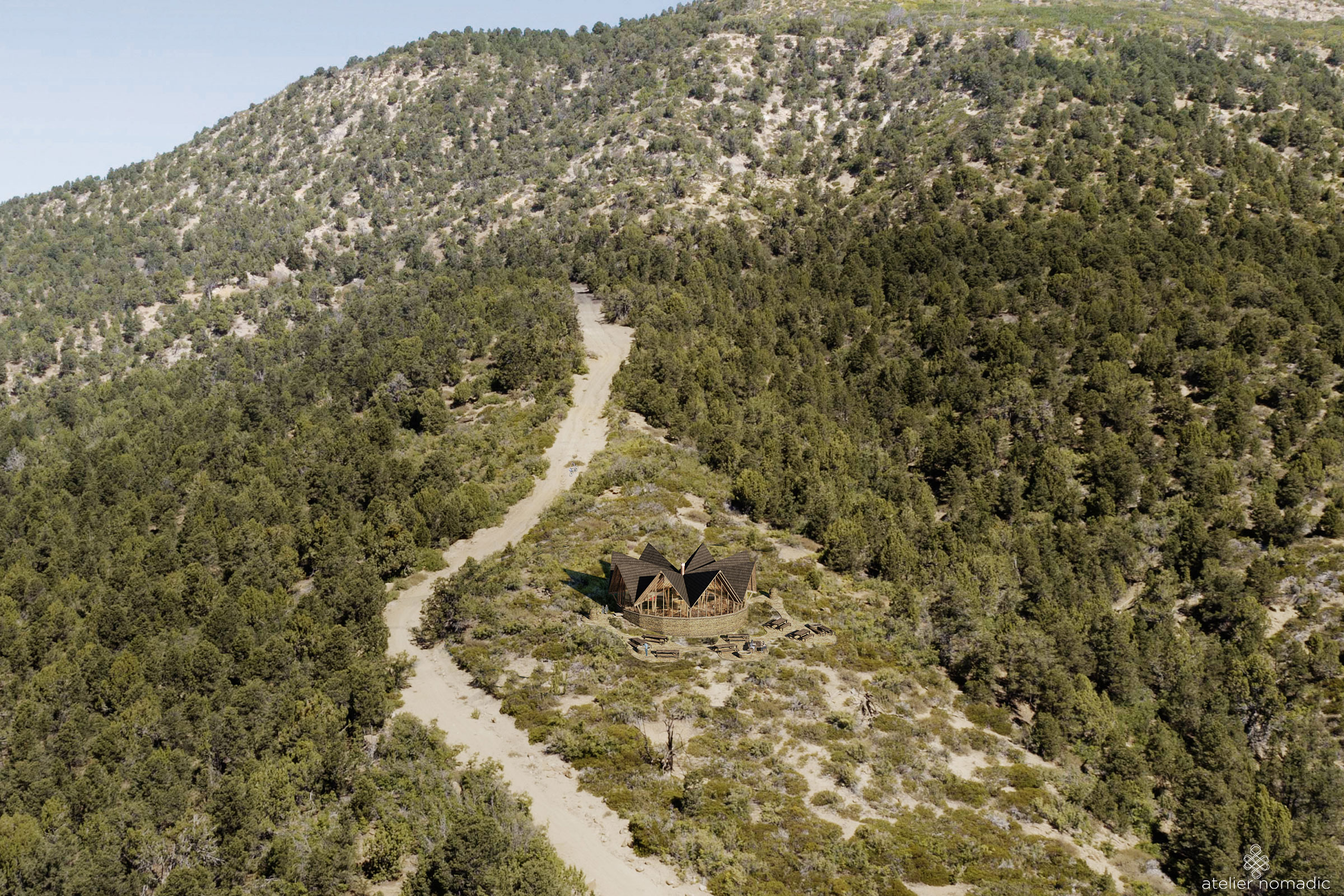Mountain Lodge, Utah USA