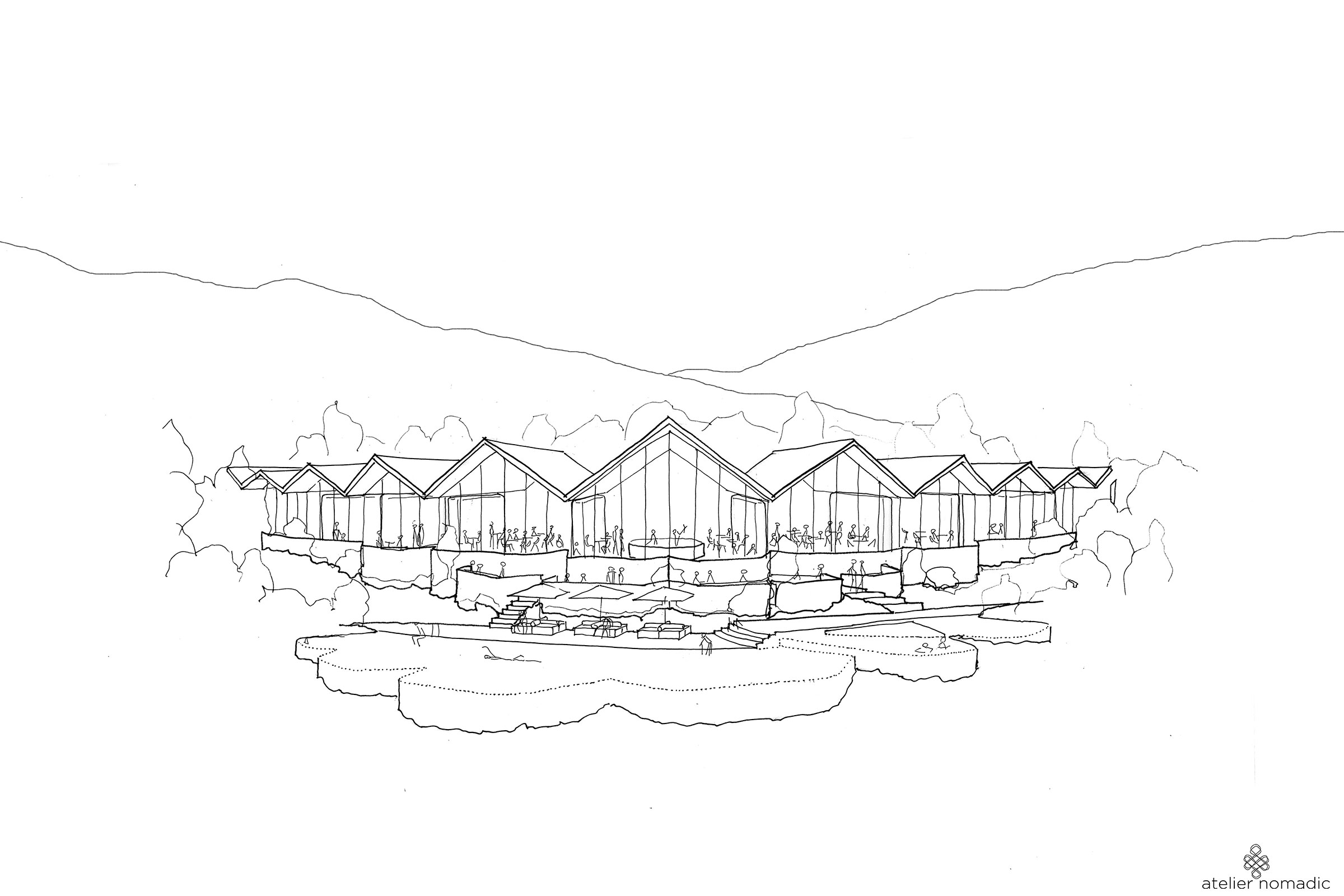 Mountain Lodge, Utah USA